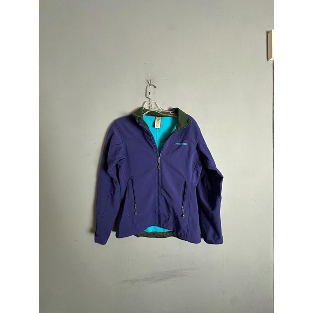 Patagonia Women’s Adze Softshell Jacket XS Blue Green